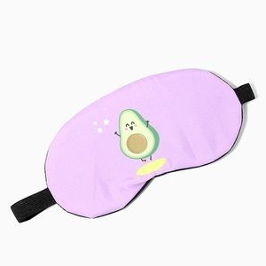 Avocado Sleep Mask Silky-Soft Pastel Colours